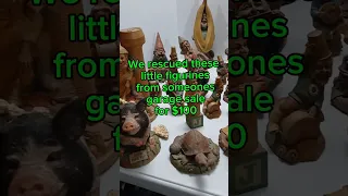 Crazy Tom Clark Gnomes Garage Sale Rescue