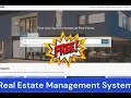 Complete Real Estate Management System in PHP MySQL with Source Code