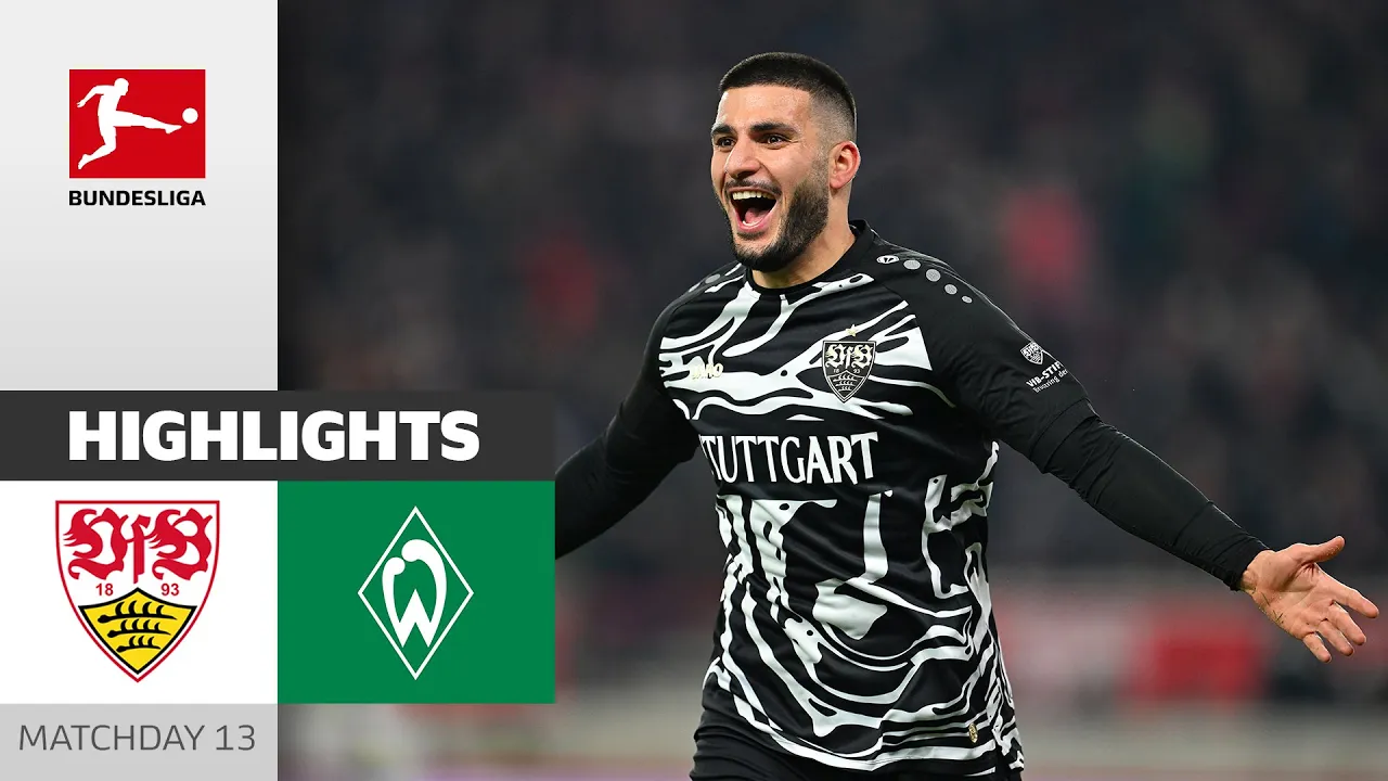 Guirassy & Undav unstoppable | VfB Stuttgart - Werder ...