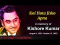 Koi Hota Jisko Apna l Kishore Kumar, Mere Apne (1971)