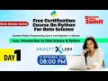 Python Tutorial for Beginners Free Certification AnalytixLabs Session With Sumit Day-1