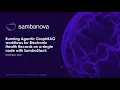 Running Agentic GraphRAG workflows for Electronic Health Records on a single node with SambaStack