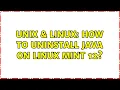 Unix Linux How to uninstall java on Linux Mint 12 2 Solutions