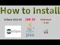 How to install JDK 20 4 10 with IDE on Windows 11