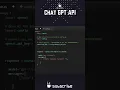 ChatGPT API using Python