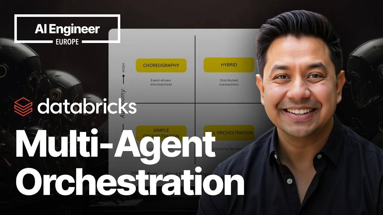From Chaos to Choreography: Multi-Agent Orchestration Patterns That Actually Work — Sandipan Bhaumik: video thumbnail