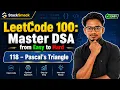 LeetCode 118 Solved Pascal s Triangle Best Java Solution Dynamic Programming Explained