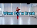 Lagu When You're Drunk linedance/섹시발랑발랑/김덕화댄스아카데미/강사 린다/눈물쏟는엔딩/거울모드