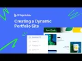 Creating a Dynamic Portfolio Website with SP Page Builder