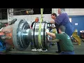 Explore the process of repairing the largest hydraulic cylinder ever
