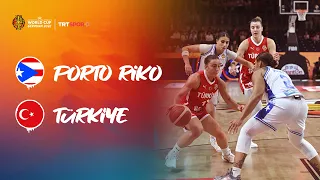 Maçın Tamamı | Türkiye - Porto Riko | FIBA Kadınlar Dünya Kupası