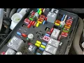 2012 Chevy Equinox Starter Fuse Starter Relay