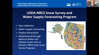 Snowpack Monitoring in the Rocky Mountain West Webinar Part 2 Applications