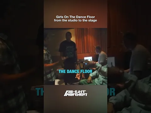 From the studio to the stage #fareastmovement #girlsonthedancefloor #throwback