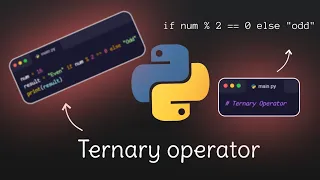 Ternary operator in python python for beginners
