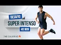 Lagu Treino Hiit de 40 MIN para gastar 749 calorias - sem repetições, sem equipamentos (em casa)
