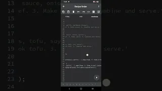 You can make your Recipe finder