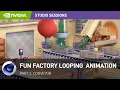 Creating a Fun Factory Looping Animation w Perry Cooper Part 2 Conveyor Belt