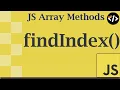 Easily Understand findIndex - A JavaScript Array Method