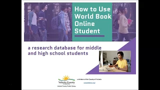 Volusia Databases How To Use World Book Online Student
