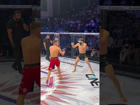 Он использует только один прием #mma  #octagon #fighting