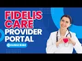 Fidelis Care Provider Portal - Search