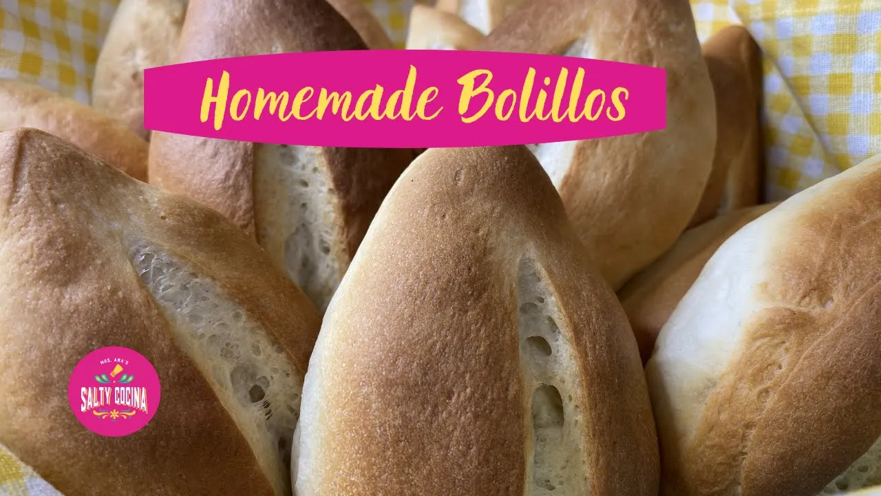 Traditional Mexican Bolillo Bread Recipe