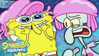 Download Squidward Can't Escape SpongeBob \u0026 Patrick 🏃‍♂️💨 Full Scene \ MP3