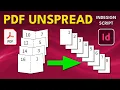 InDesign Script PDF Unspread