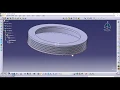 CATIA Tutorial-4 GROOVE Rectangular Pattern