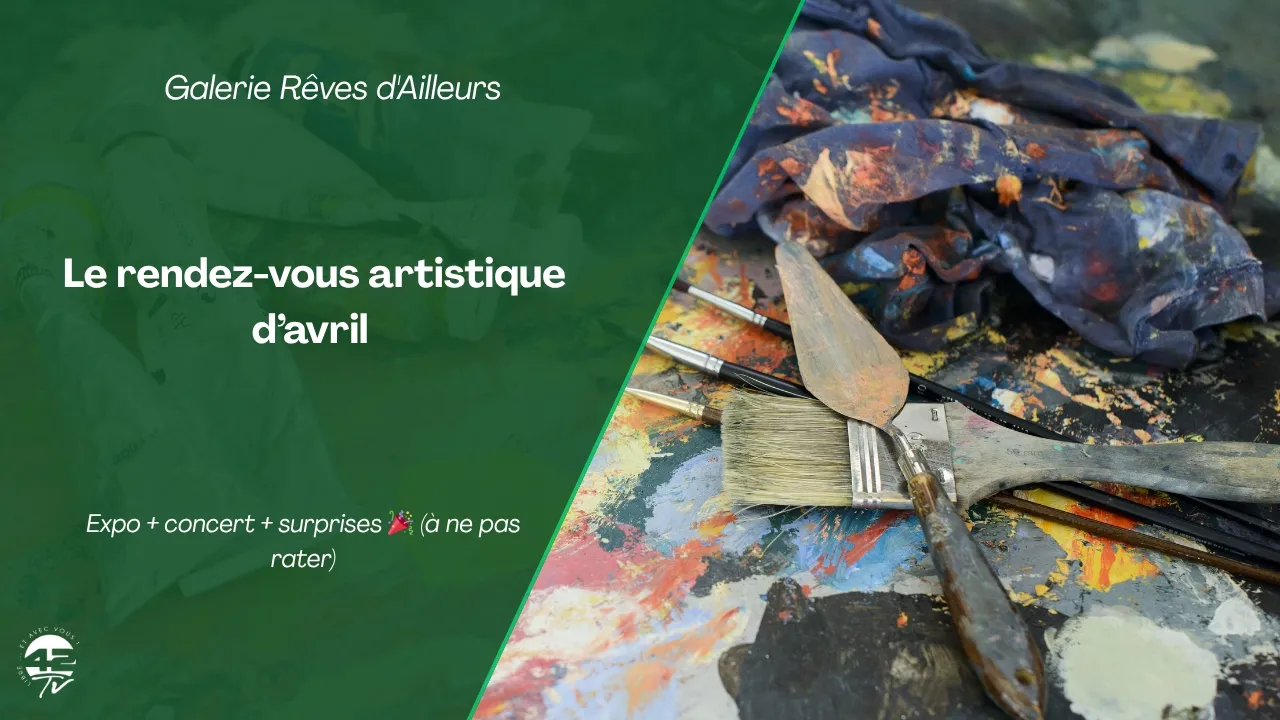 ⁣🎨 ÉVÉNEMENT ARTISTIQUE : Quand la peinture rencontre la sculpture ! 🗿