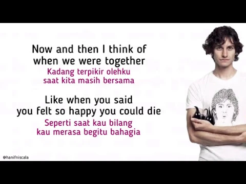 Gotye - Somebody That I Used To Know | Lirik Terjemahan Gotye - Somebody That I Used To Know | Lirik Terjemahan