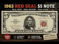 1963 Red Seal 5 Bill What Makes This Lincoln Note Special Valuable