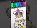 Drawing KING BOB Minion with Posca Markers