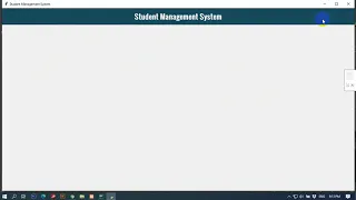 Student Management System Tutorial using Python Tkinter Part - 1