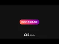Instagram Button HTML CSS CSS Animation