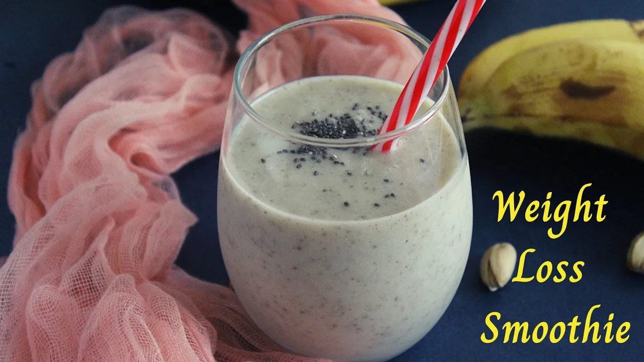 banana smoothie for weight loss-healthy banana smoothie-easy smoothie for weight loss