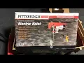 Harbor freight hoist trolley 2000lbs on I beam