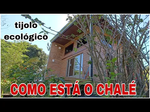 Download MP3 Construído com TIJOLO ECOLÓGICO chalé para locação , esta 99% pronto...