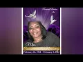 Celebrating the Life of Sis Cassandra Newberry