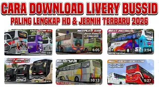 how to download and install the most complete clear and hd bussid livery 2026 
