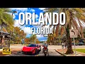 Orlando Florida Driving Downtown 4K