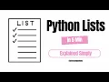 Python Lists in 5 Min Complete Beginner Guide