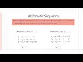 11 Functions 7 1 Arithmetic Sequences