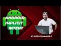 Android Intent Explained What is Implicit Intent in Android Android Dev Tutorial for Beginner