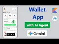 Android Studio AI Tutorial Generating a Wallet App UI with Gemini