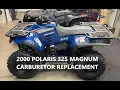 How To DIY Carburetor Replacement - Polaris ATV