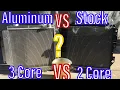 Aluminum VS Stock Radiators Is It Worth it Differences Between Capacity SAE MM Core Sizes