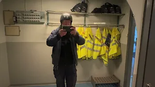 12 Jan 2025 Biking in blizzard & gluing rudder rod