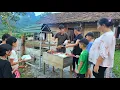 Download Lagu KONG \u0026 NHAT grilled delicious chicken and sausages to sell well at their new home